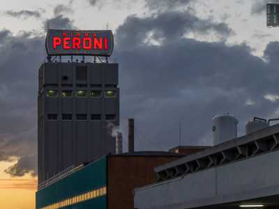 Bari, lo stabilimento della Birra Peroni